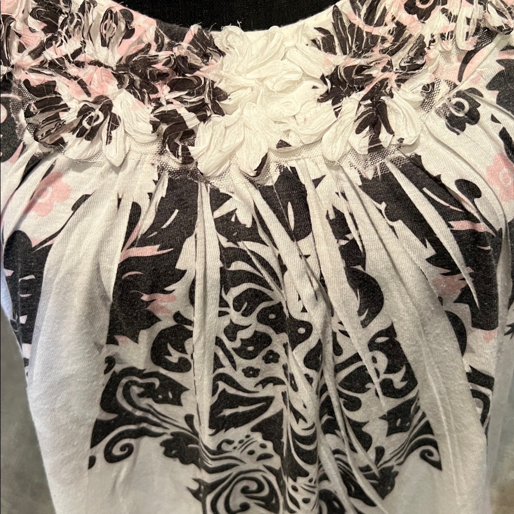 Espresso Black and White Tank Top size L - Picture 4 of 13